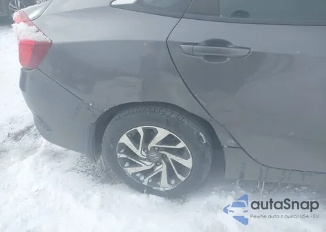 2018 Honda Civic Ex from USA, damaged, VIN 2HGFC2F74JH551421